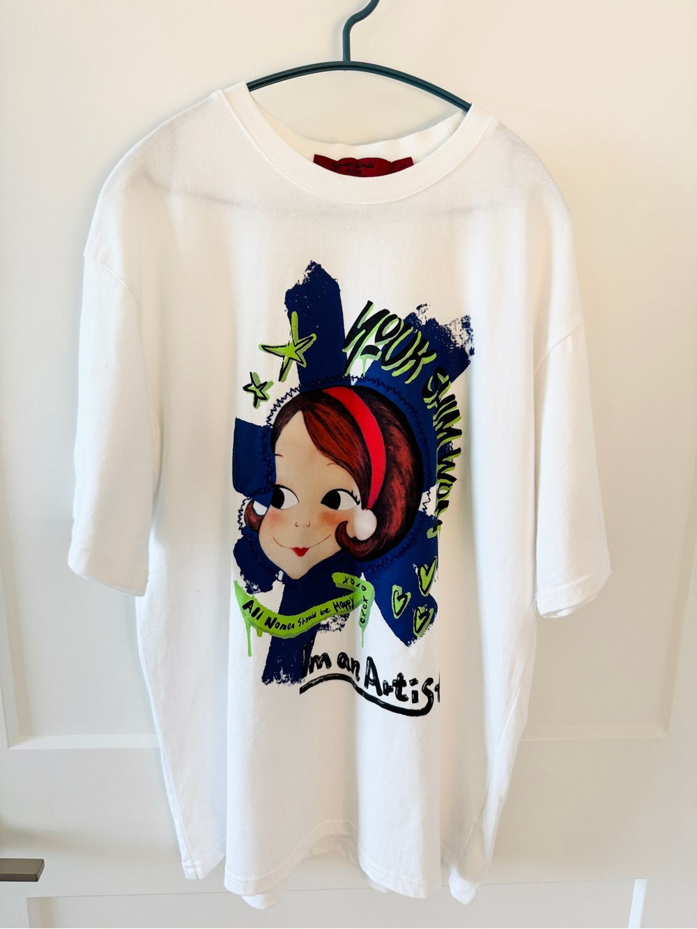 YOUKSHIMWON Oversized Graphic Tee